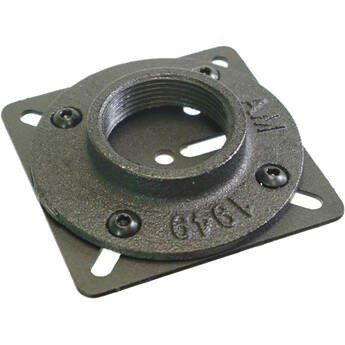 PTZCam Universal PTZ Mounting Plate with 1.5" NTP Pipe Mount (Black)