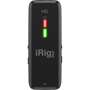 IK Multimedia iRig Pre HD Audio Interface with Mic Pre