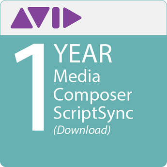 Avid Media Composer | ScriptSync AI Option (1-Year Subscription, Download)