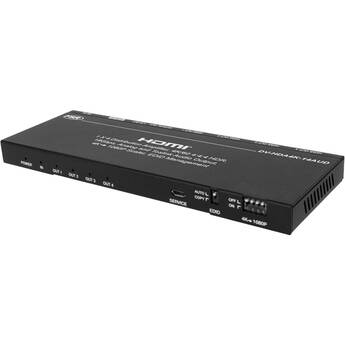 FSR 1x4 4K HDMI Distribution Amplifier with Stereo Analog Audio Out