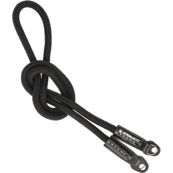Artisan & Artist Silk Cord Strap (Black, 38.6")