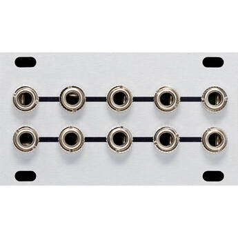 intellijel Mult 1U Dual 5-Way Passive Multiple Dual 1×4 Multiple Eurorack Module (14 HP)