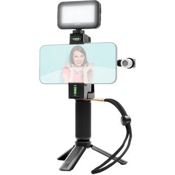 Movo Photo iVlog Starter Kit Vlogging Bundle for Android & Other Phones
