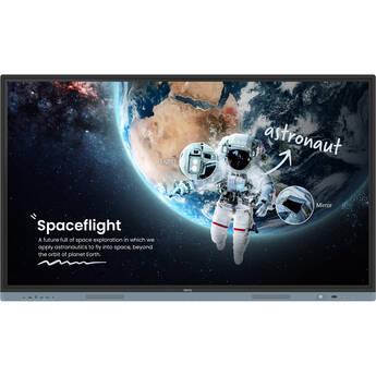 BenQ EDLA Board Master RM04 Series 65" UHD 4K Touchscreen Commercial Monitor