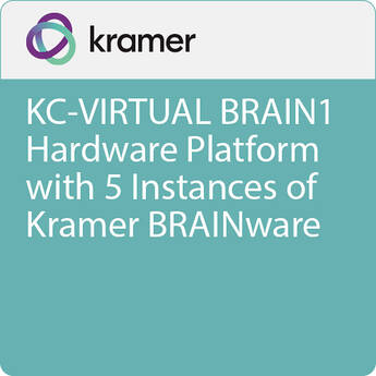Kramer KC-VIRTUAL Brain5 Hardware Platform with 5 Instances of Kramer BRAINware