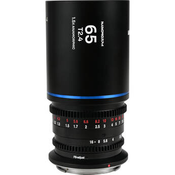 Venus Optics Laowa Nanomorph 65mm T2.4 1.5x S35 Anamorphic Lens (Sony E, Blue Flare)