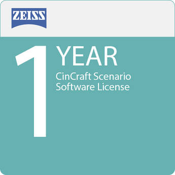 ZEISS CinCraft Scenario Software License (1-Year)