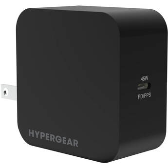 HyperGear SpeedBoost 45W USB-C PD/PPS AC Charger