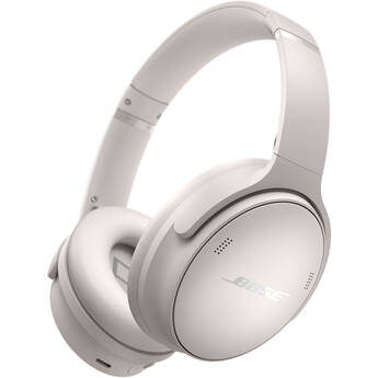 Bose QuietComfort Wireless Over-Ear Active Noise-Canceling Headphones (White Smoke)