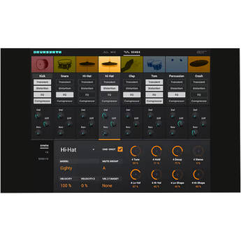 AIR Music Technology DrumSynth Virtual Instrument Plug-In