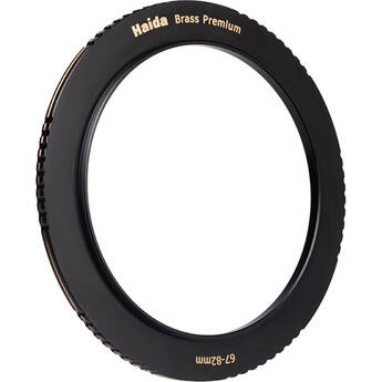 Haida Brass Premium Step-Up Ring (67-82mm)