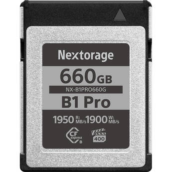 Nextorage 660GB NX-B1PRO Series CFexpress Type B Memory Card