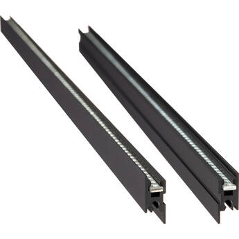 Tiptop Z-Rails for DIY Eurorack Case (Pair, 84 HP, Black)