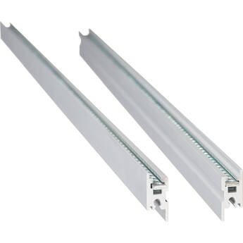 Tiptop Z-Rails for DIY Eurorack Case (Pair, 84 HP, Silver)