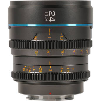 Sirui Night Walker 24mm T1.2 S35 Cine Lens (Leica L, Gunmetal Gray)