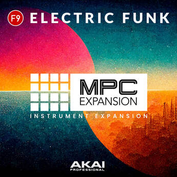 AKAI Professional F9 Electric Funk MPC Instrument Expansion