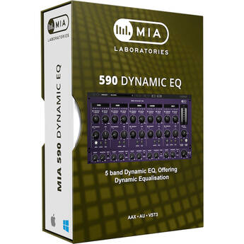 MIA Laboratories 590 5-Band Dynamic EQ Audio Plug-In