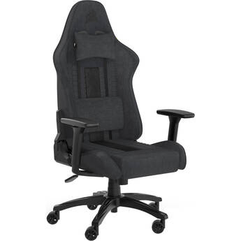 CORSAIR TC100 Relaxed Gaming Chair (Gray, Fabric)