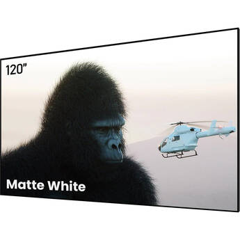 AWOL Vision MW-120 Matte White 60.0 x 105.4" Fixed Frame Projector Screen
