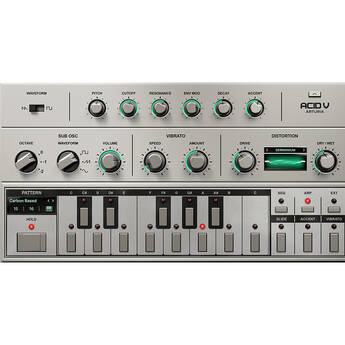 Arturia Acid V Virtual Bass Line Synthesizer Plug-In