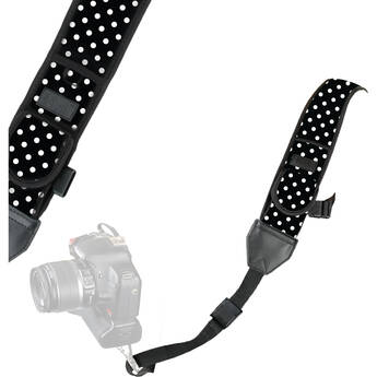 USA GEAR TrueSHOT Shoulder Sling Strap for DSLR (Polka Dot)