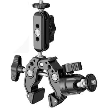 Neewer ST85 Super Clamp with Dual Ball Head Magic Arm