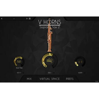 acousticsamples VHorns Soprano Saxophones Virtual Instrument UVI Workstation Plug-In