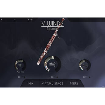 acousticsamples VWinds Bassoon Virtual Instrument for UVI Workstation Software