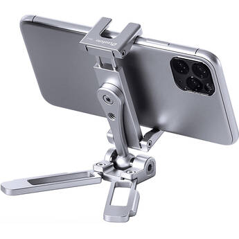 Leofoto PS-3 Multifunctional Folding Phone Stand (Silver)