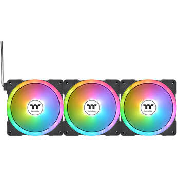 Thermaltake TT Premium Edition SWAFAN EX14 ARGB Sync PC 140mm Cooling Fan (3-Pack)