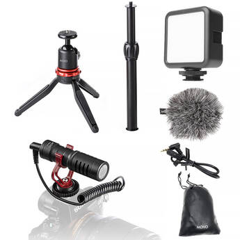 Movo Photo CamSK Video Starter Kit for DSLR and Mirrorless Cameras
