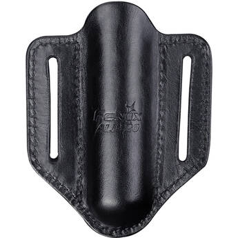 Fenix Flashlight ALP-20 Open-Top Leather Flashlight Duty Holster