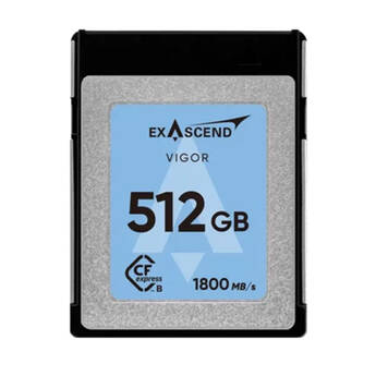 Exascend 512GB VIGOR CFexpress 2.0 Type B Memory Card