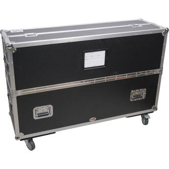 ProX Road Case for 2 x Flat-Panel LCD/LED/Plasma Monitors (43 to 50")