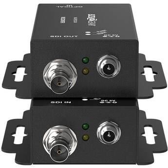 BZBGEAR BG-FES12G 12G/6G/3G/HD/SD-SDI over Single-Mode SFP-Type Fiber Optic Extender