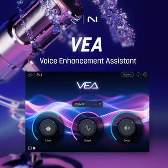 iZotope VEA Voice-Enhancement Assistant Software Plug-In (Download)