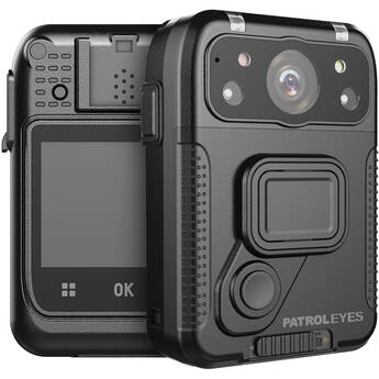 PatrolEyes IRIS 2K Wi-Fi Police Body Camera with Night Vision & GPS