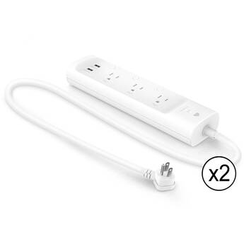 TP-Link KP303 Kasa Smart Wi-Fi Power Strip (2-Pack)