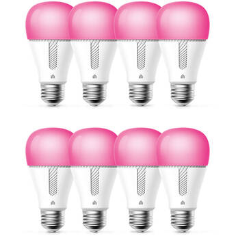TP-Link KL135 Kasa Smart Wi-Fi Light Bulb (Multicolor, 8-Pack)