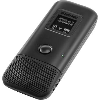 Shure MXW6X/C neXt Wireless Cardioid Boundary Microphone Transmitter (Black, 1.9 GHz)