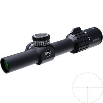 Sightron 1-4.5x24 S-TAC Riflescope (SR1 Illuminated Reticle)