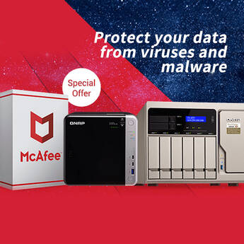 QNAP NAS McAfee Antivirus 5-Year Subscription