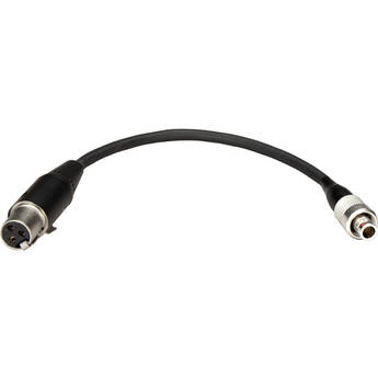 Ambient Recording UMP III Audio Output Cable with TA3F to LEMO 3-Pin Connectors for Analog Transmitters