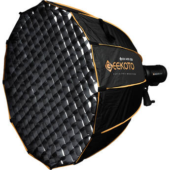 Geekoto E36 Quick-Folding Softbox with Bowens Adapter Ring (36")