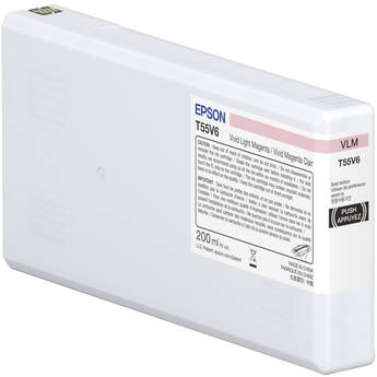 Epson T55V Light Magenta UltraChrome PRO10 Ink Cartridge (200mL)