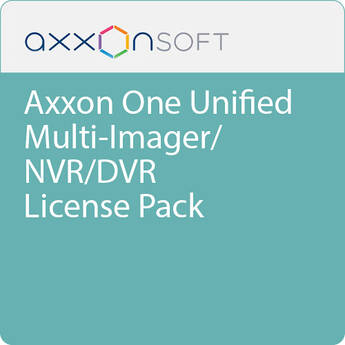 AxxonSoft Axxon One Unified Multi-Imager/NVR/DVR License Pack