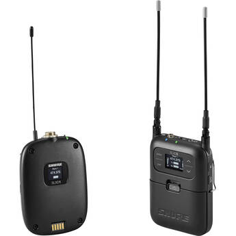 Shure SLXD15 Digital Camera-Mount Wireless System with Bodypack (H55: 514 to 558 MHz)