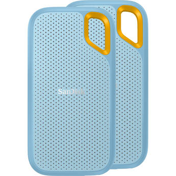 SanDisk 4TB Extreme Portable SSD V2 (Sky Blue, 2-Pack)