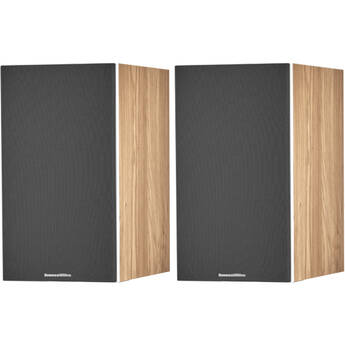 Bowers & Wilkins 606 S3 2-Way Bookshelf Speaker (Oak, Pair)