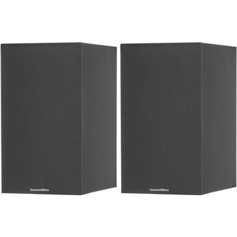Bowers & Wilkins 607 S3 2-Way Bookshelf Speaker (Black, Pair)